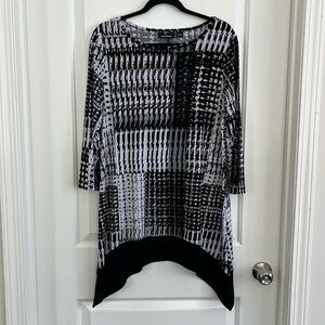 Lemmie for Nina Leonard print top size large